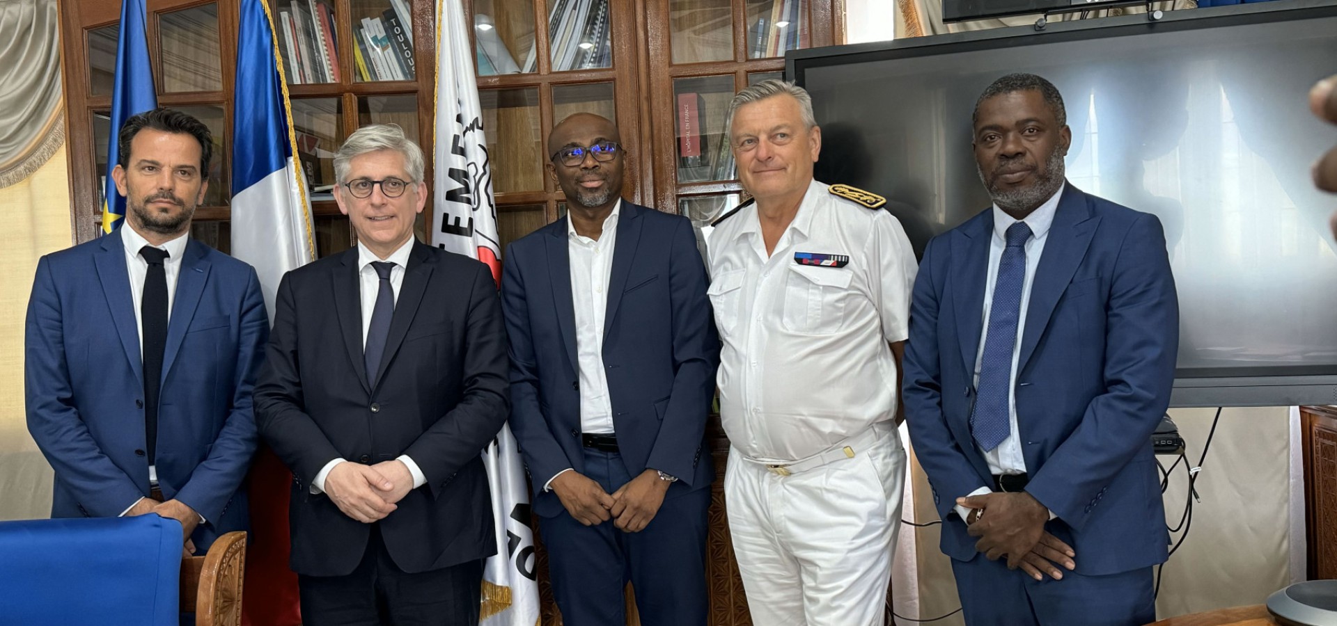 Le ministre délégué chargé de la Santé et de la Prévention à Mayotte
