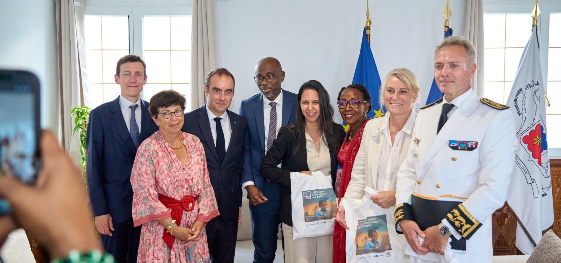 Le Président, Ben Issa Ousseni, porte les urgences de Mayotte auprès du Premier ministre