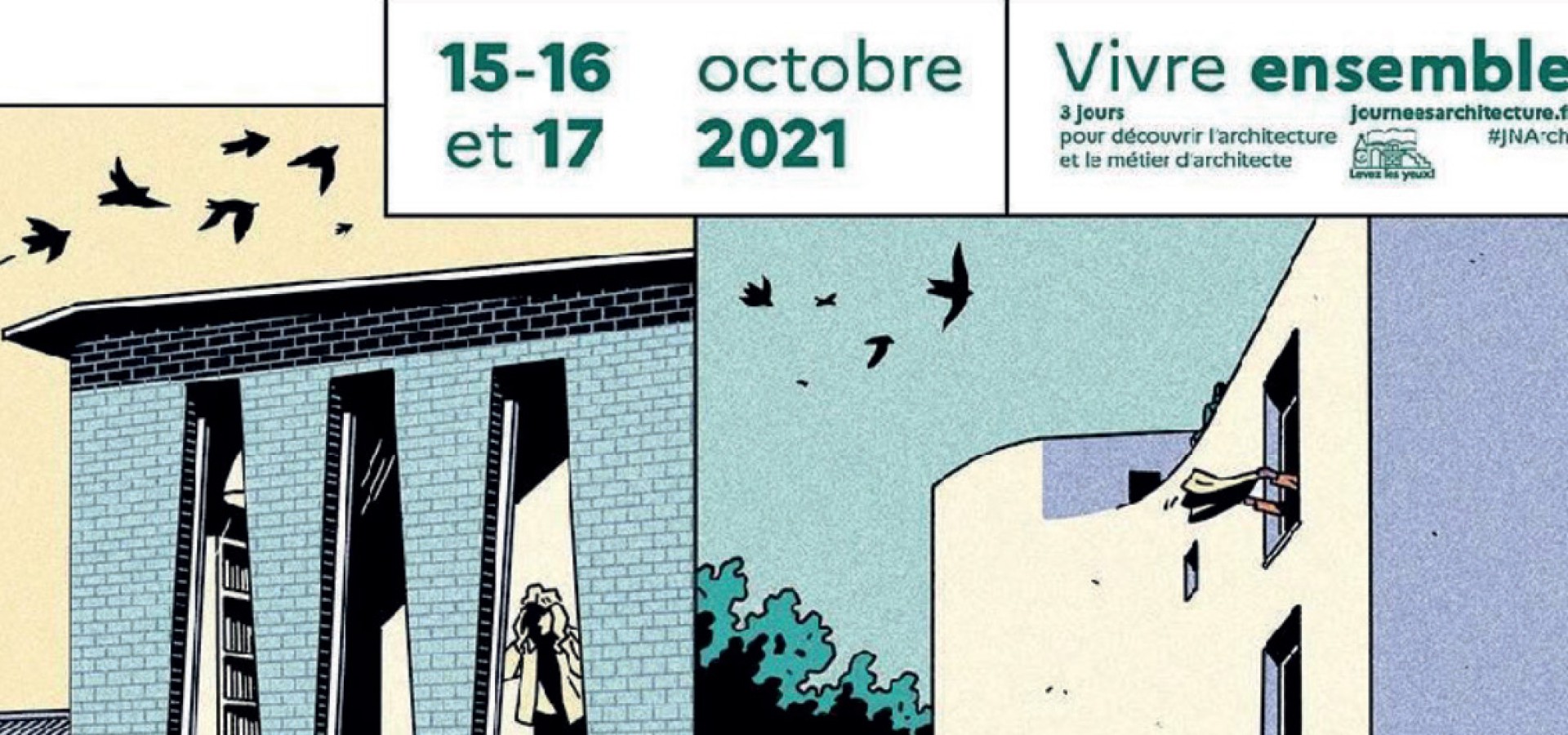 Journées nationales de l’Architecture : du 15 au 17 octobre 2021