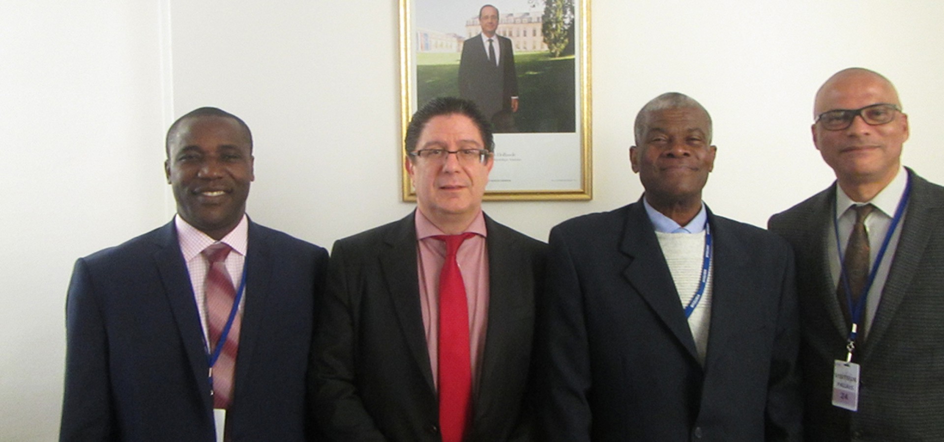 Le président Soibahadine IBRAHIM RAMADANI en mission à Paris
