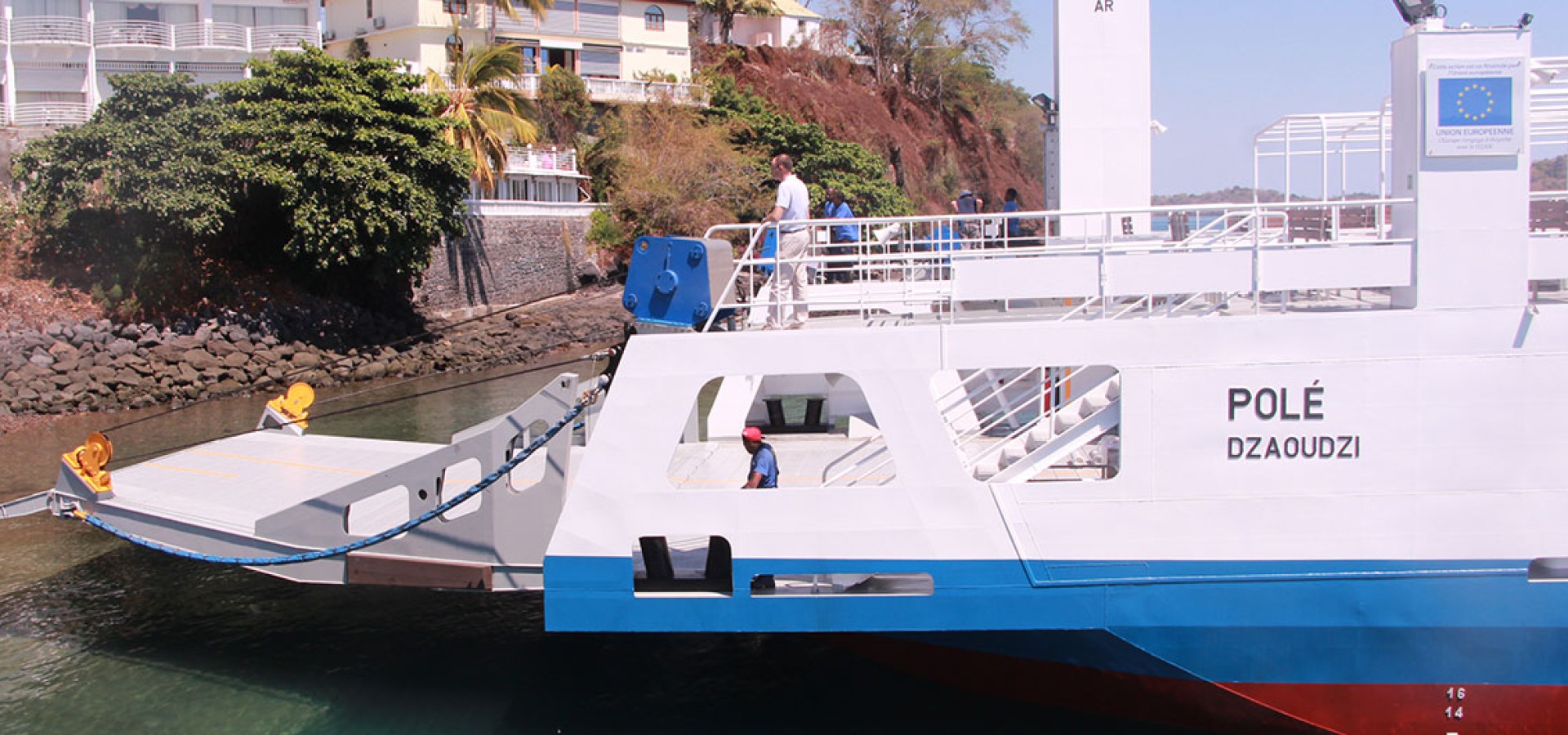 Le nouvel amphidrôme Polé est arrivé à bon port et prendra du service fin octobre
