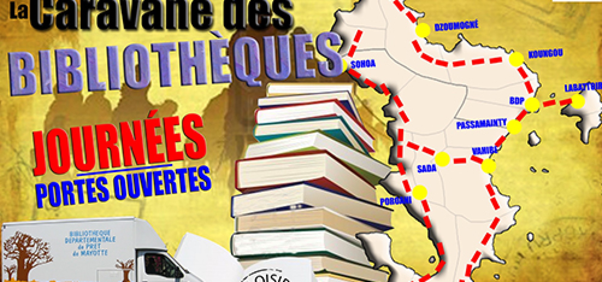La Caravane des  bibliothèques : du 8  au 20 octobre