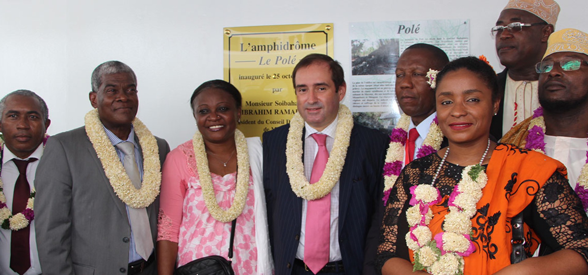 Inauguration  de l’amphidrome Polé