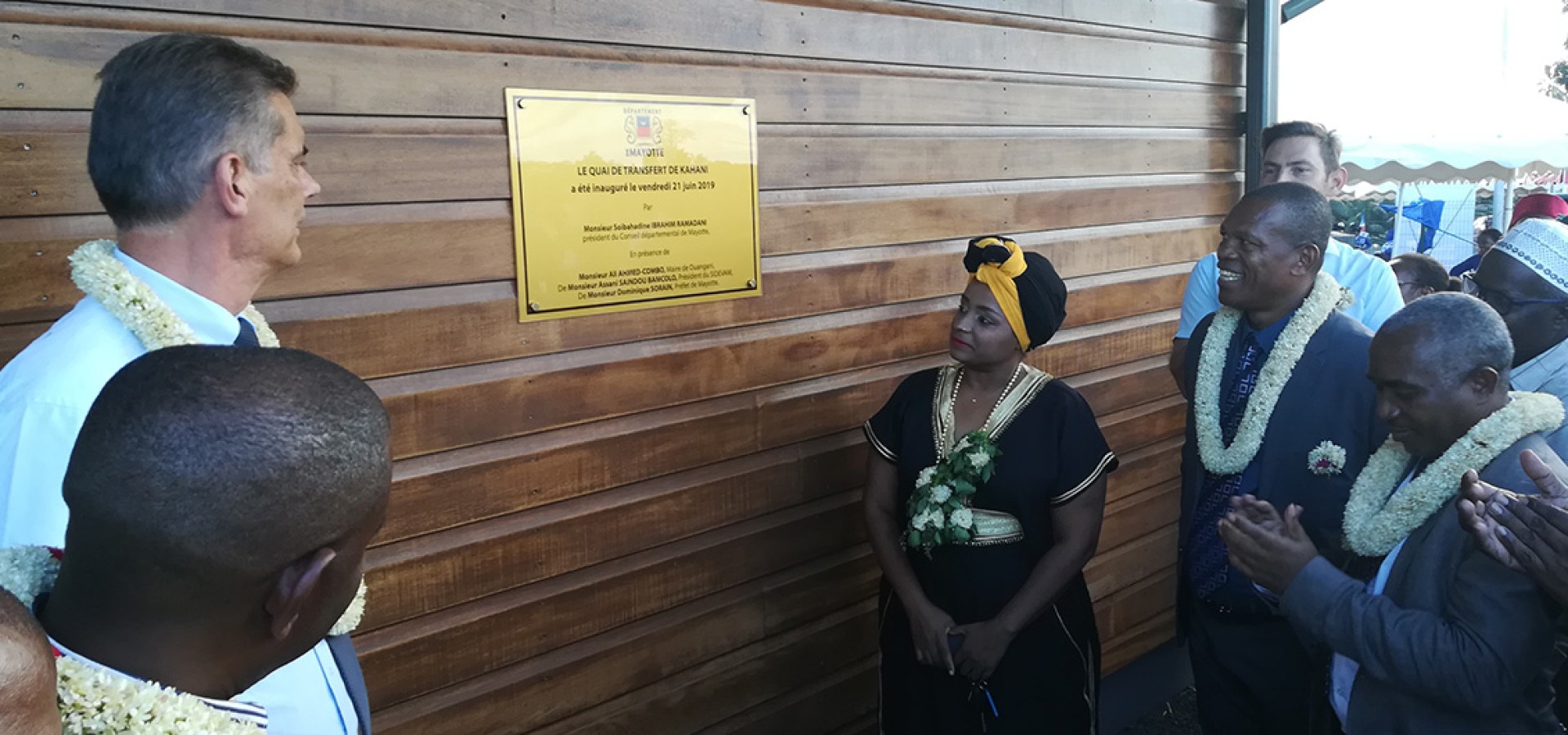 Le quai de transfert de Kahani inauguré