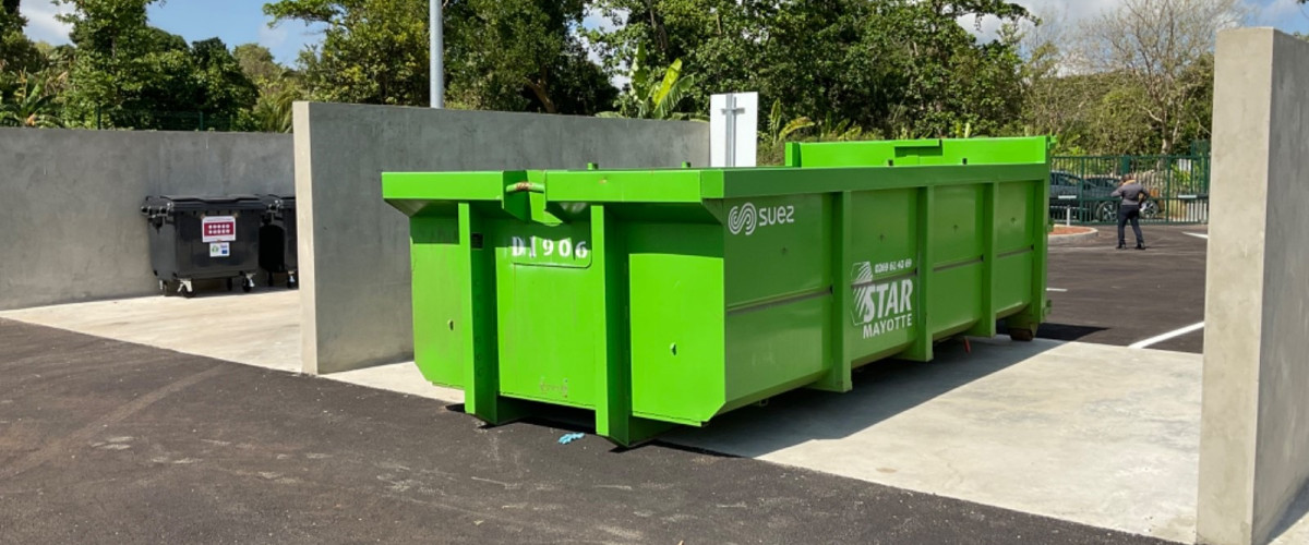 Inauguration de la première déchèterie fixe à Malamani