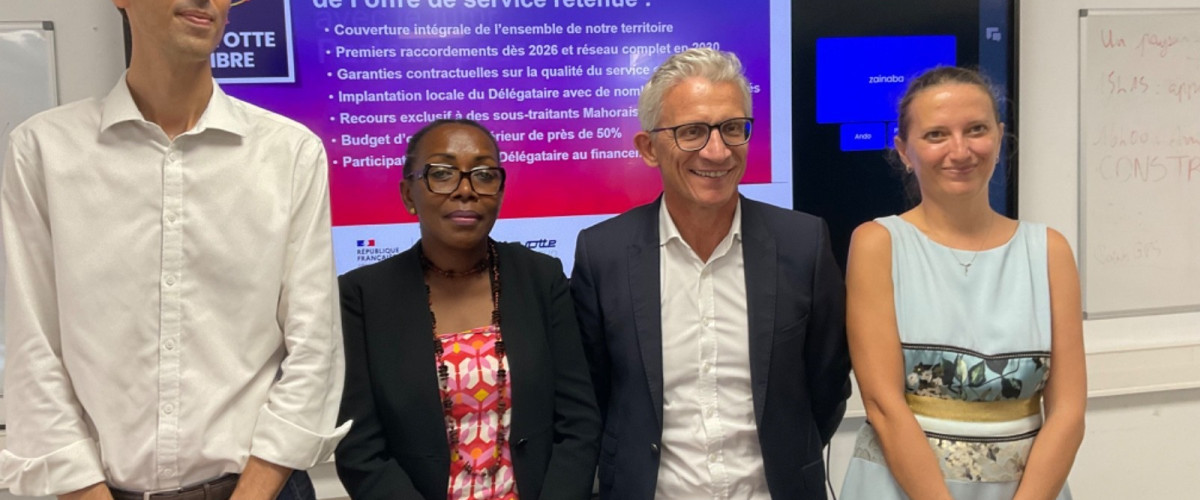 “MAYOTTE FIBRE” : un projet d’avenir pour un territoire connecté