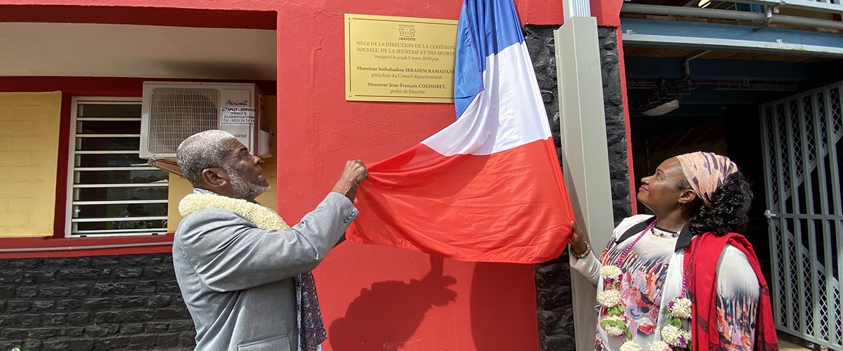 Inauguration  du nouveau siège de la DCSJS