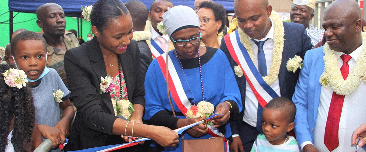 Inauguration d’une Maison France Service à Ouangani