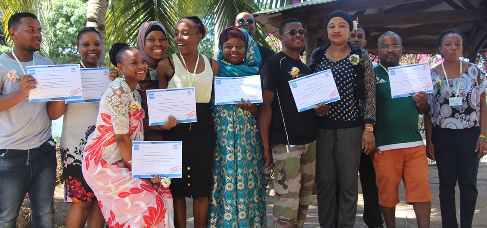 Remise de diplôme à quinze lauréats au centre de formation ACE