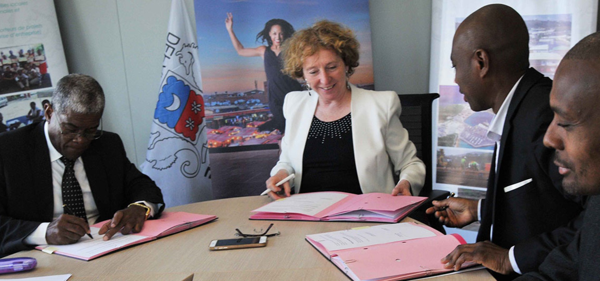 Convention cadre de partenariat entre le Département, l’Adim et Business France