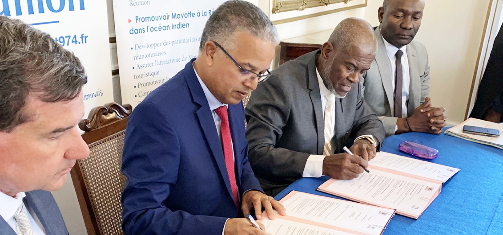 Mayotte et La Réunion unissent leurs  efforts en matière d’action sociale