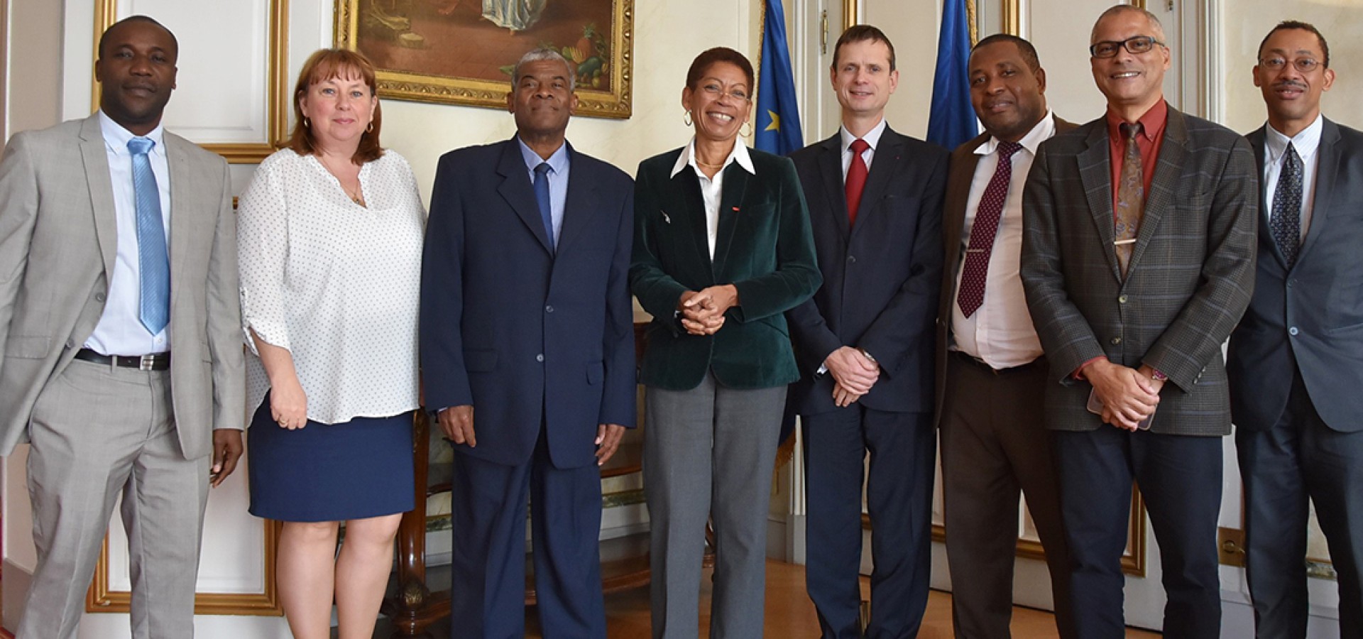 Le président Soibahadine IBRAHIM RAMADANI reçu au ministère des Outre-mer