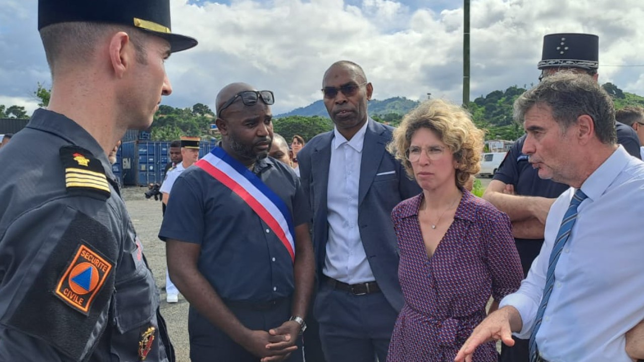 Marie Guévenoux, Ministre déléguée aux Outre-mer, de retour à Mayotte