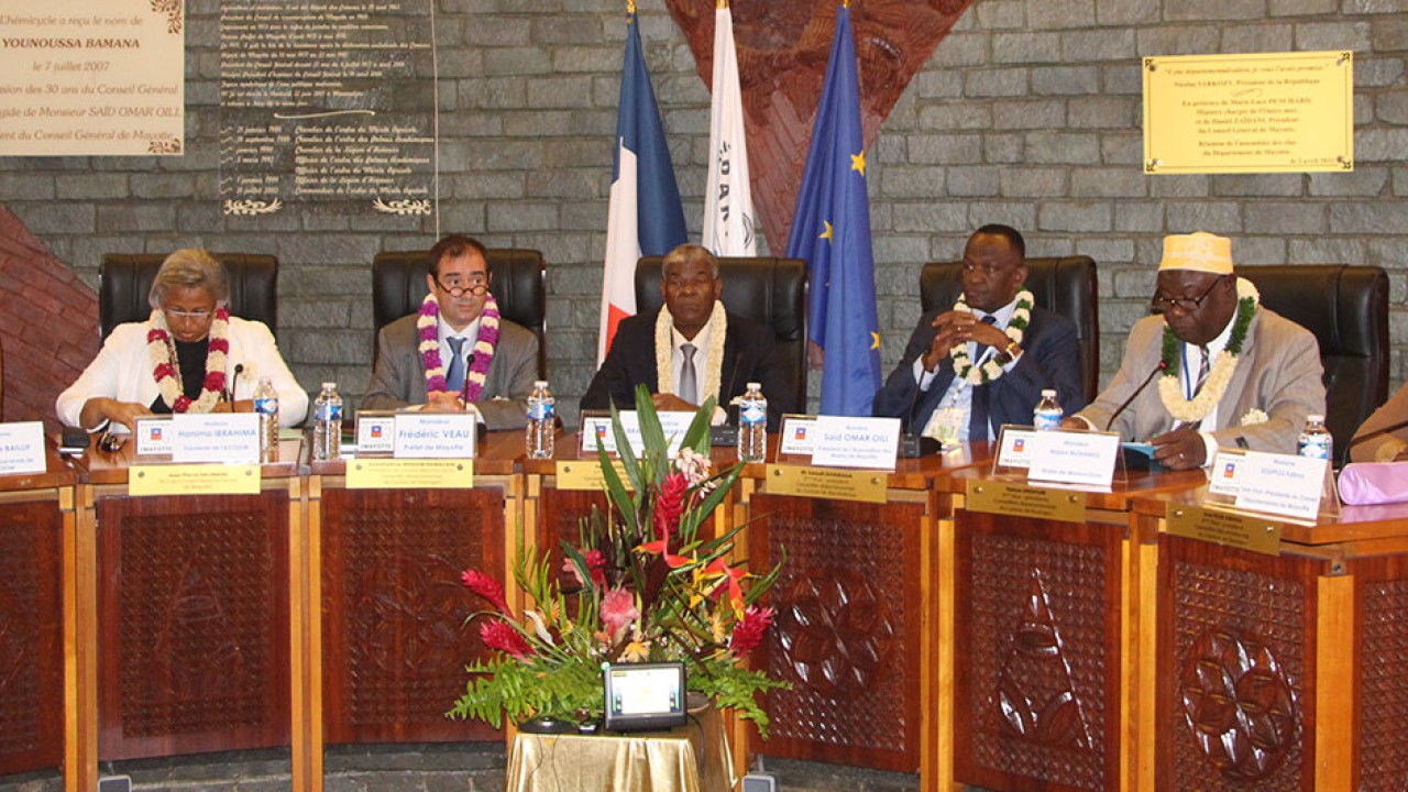 Top départ du 25ème congrès de l’ACCD’OM qui se tient à  Mayotte du 17 au 20 octobre
