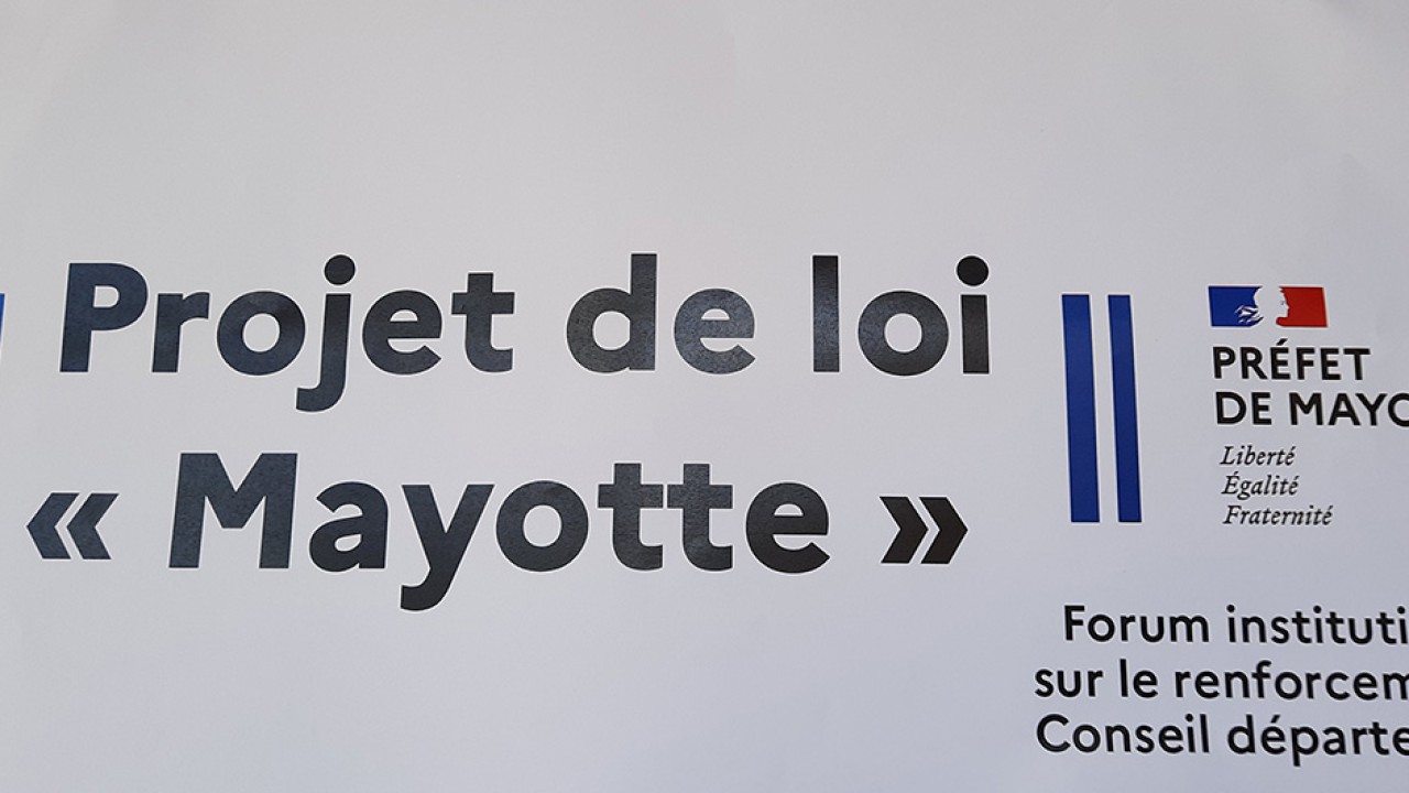 Projet de loi Mayotte : la contribution du Conseil départemental