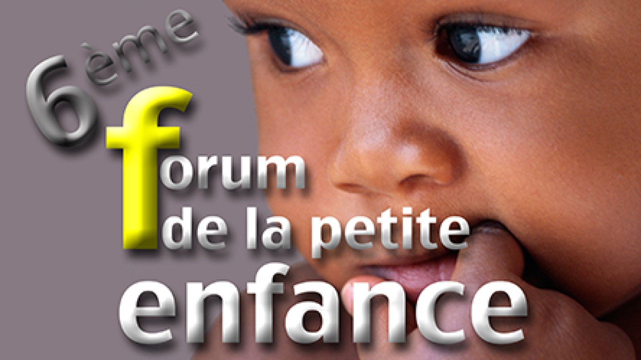 6<sup>ème</sup>  forum de la petite enfance : les 5 et 19 octobre à Dembéni