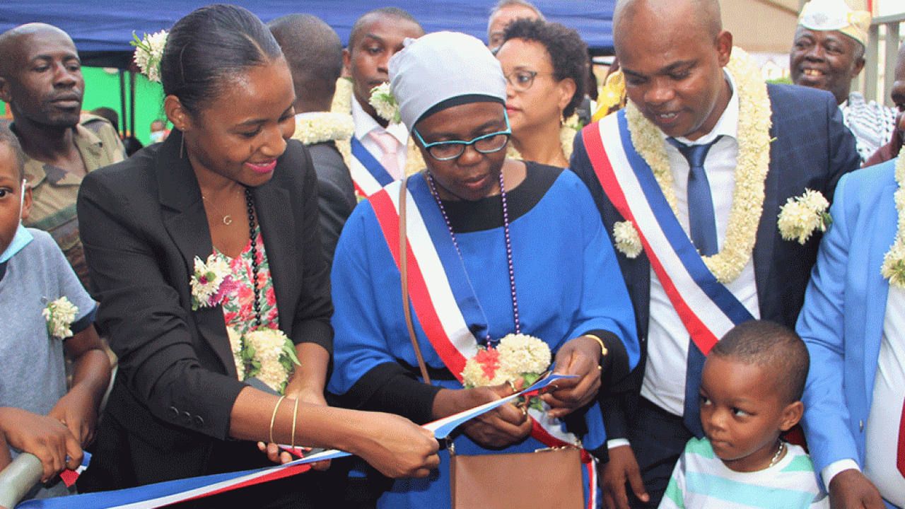 Inauguration d’une Maison France Service à Ouangani