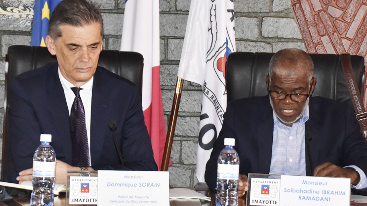 Poursuite des travaux entre élus, cadres du département et la  mission interministérielle