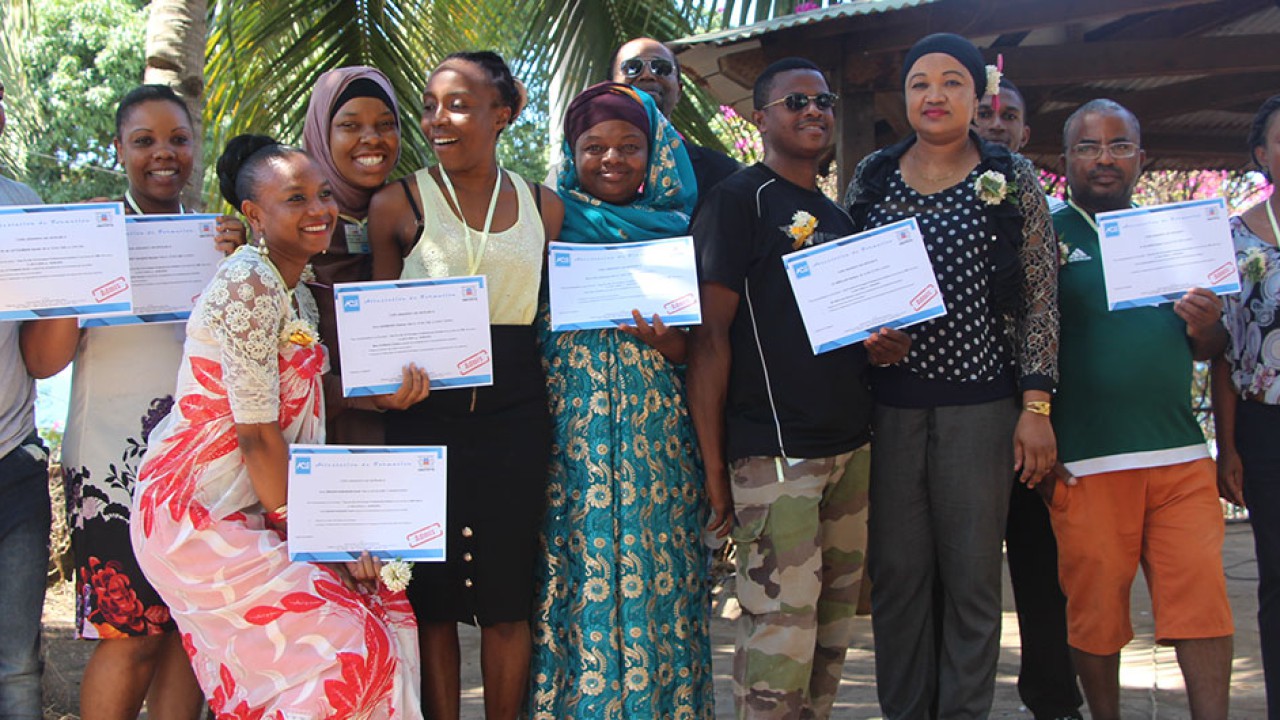 Remise de diplôme à quinze lauréats au centre de formation ACE