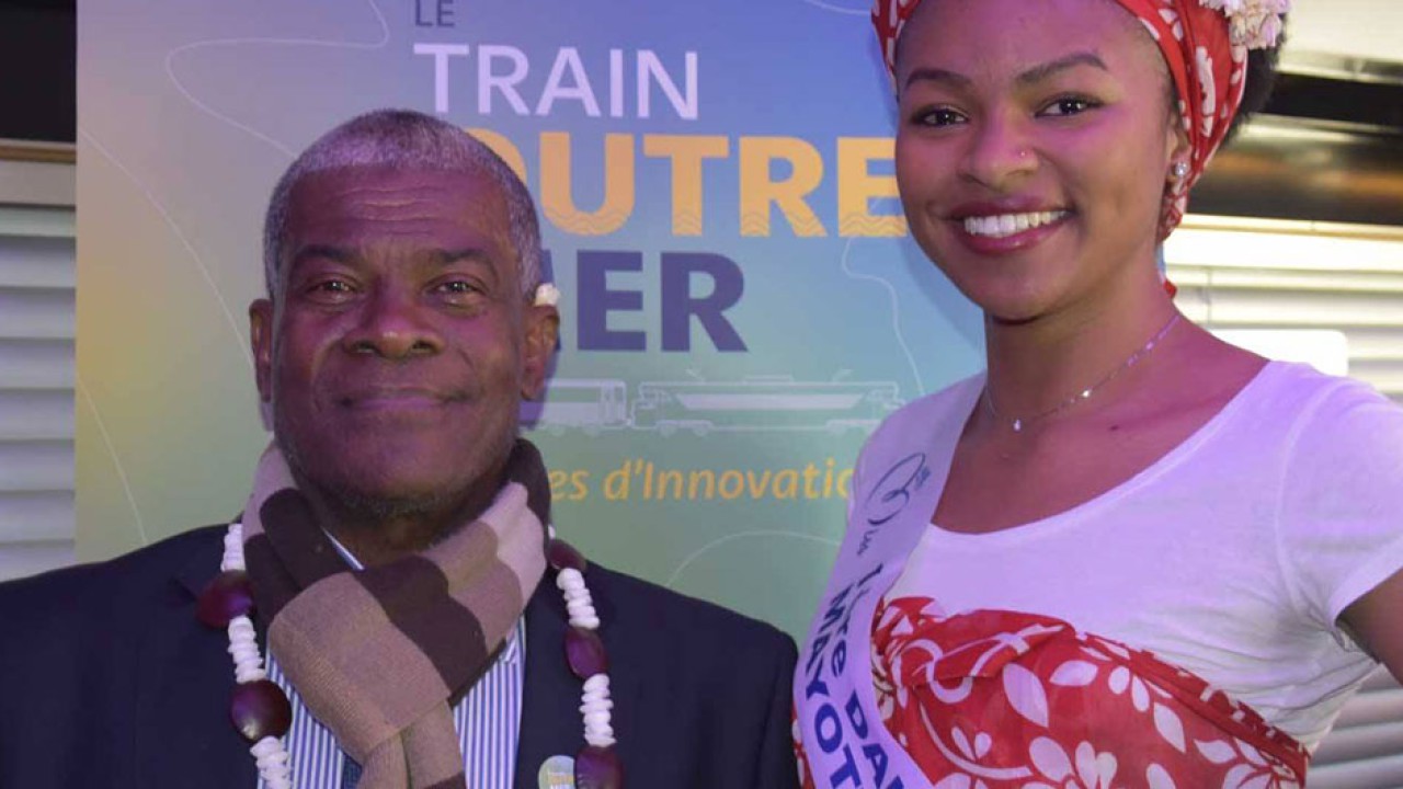 Le Train des Outremer : une belle opération  promotionnelle pour Mayotte