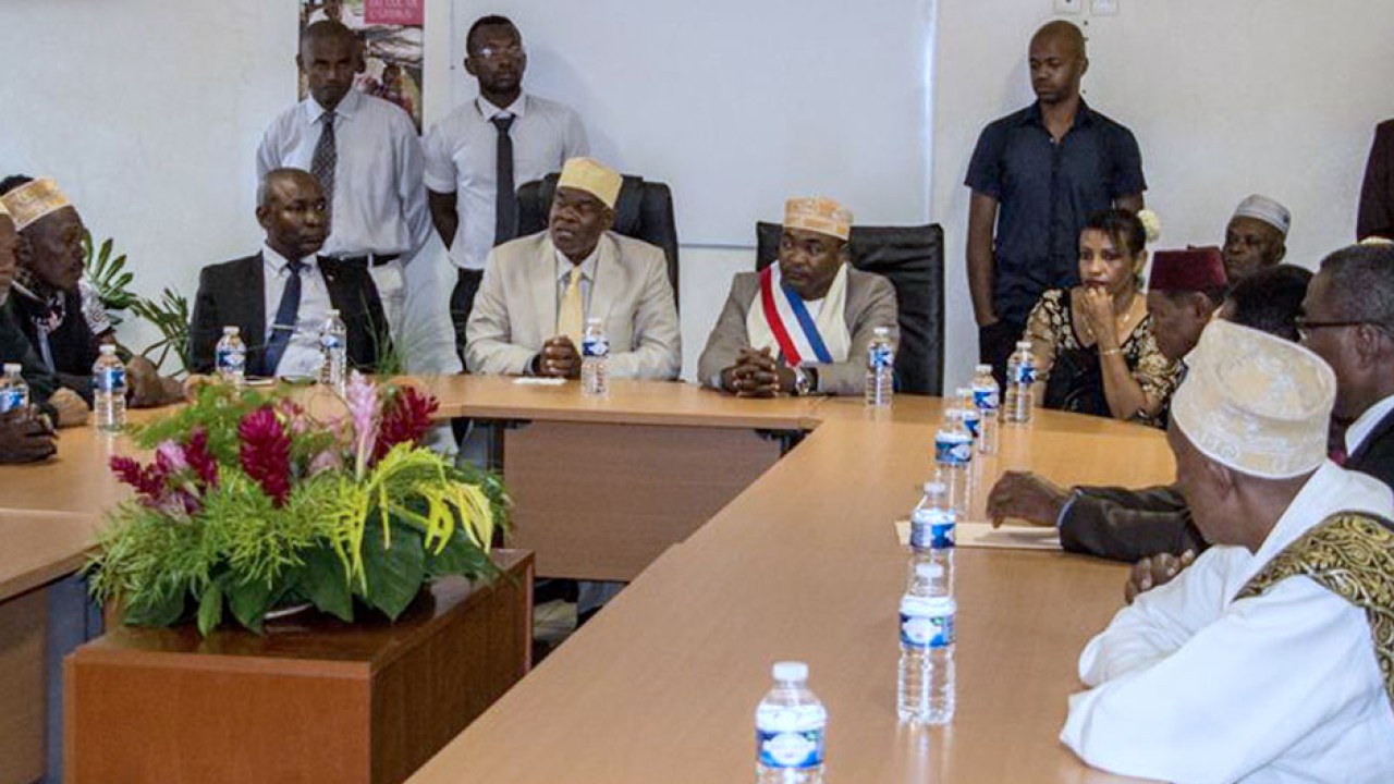 Le Président Soibahadine IBRAHIM RAMADANI à l’écoute de Chiconi