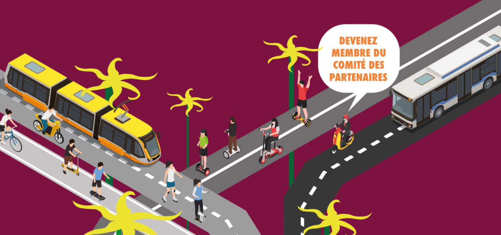 Devenez membre du Comité des Partenaires de la Mobilité