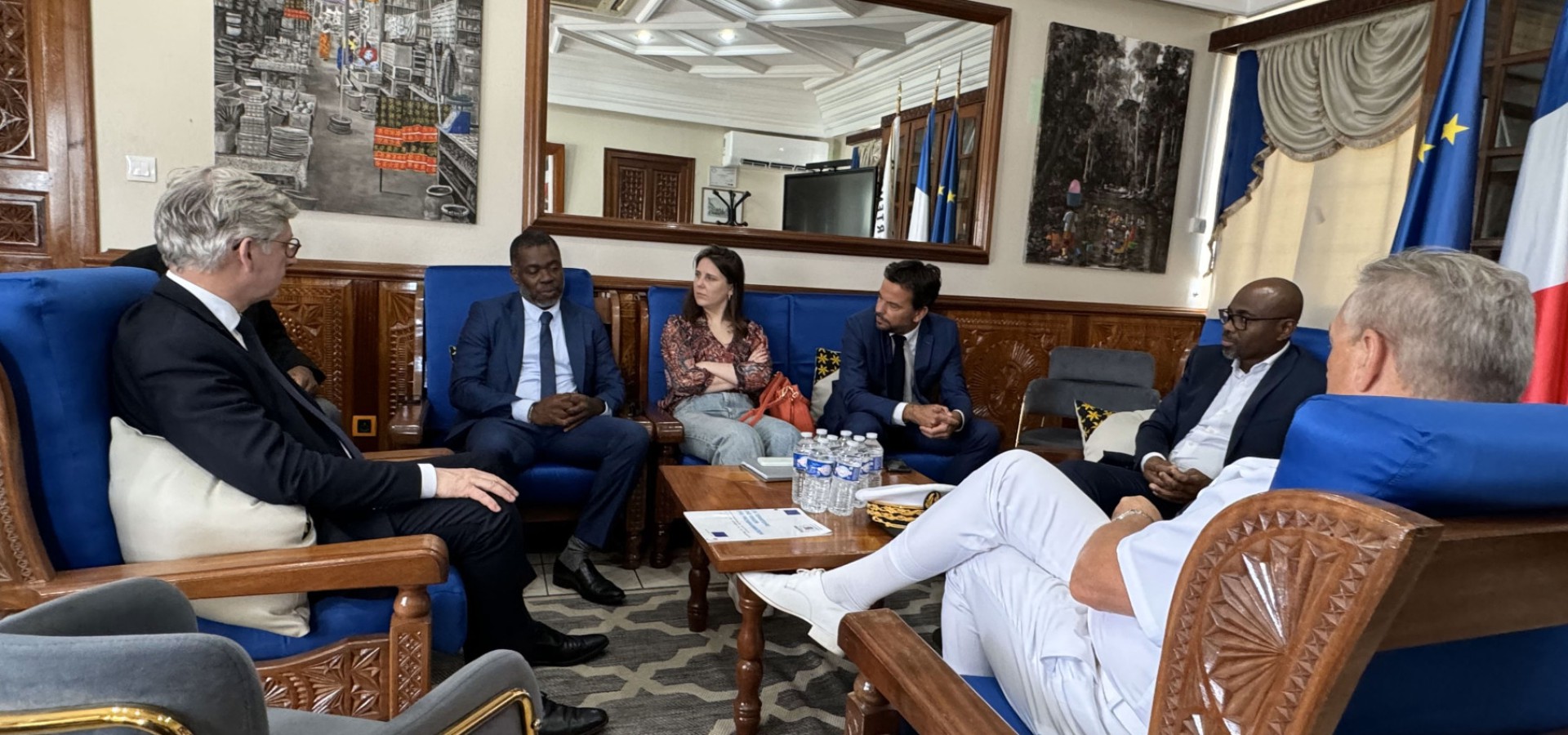 Le ministre délégué chargé de la Santé et de la Prévention à Mayotte