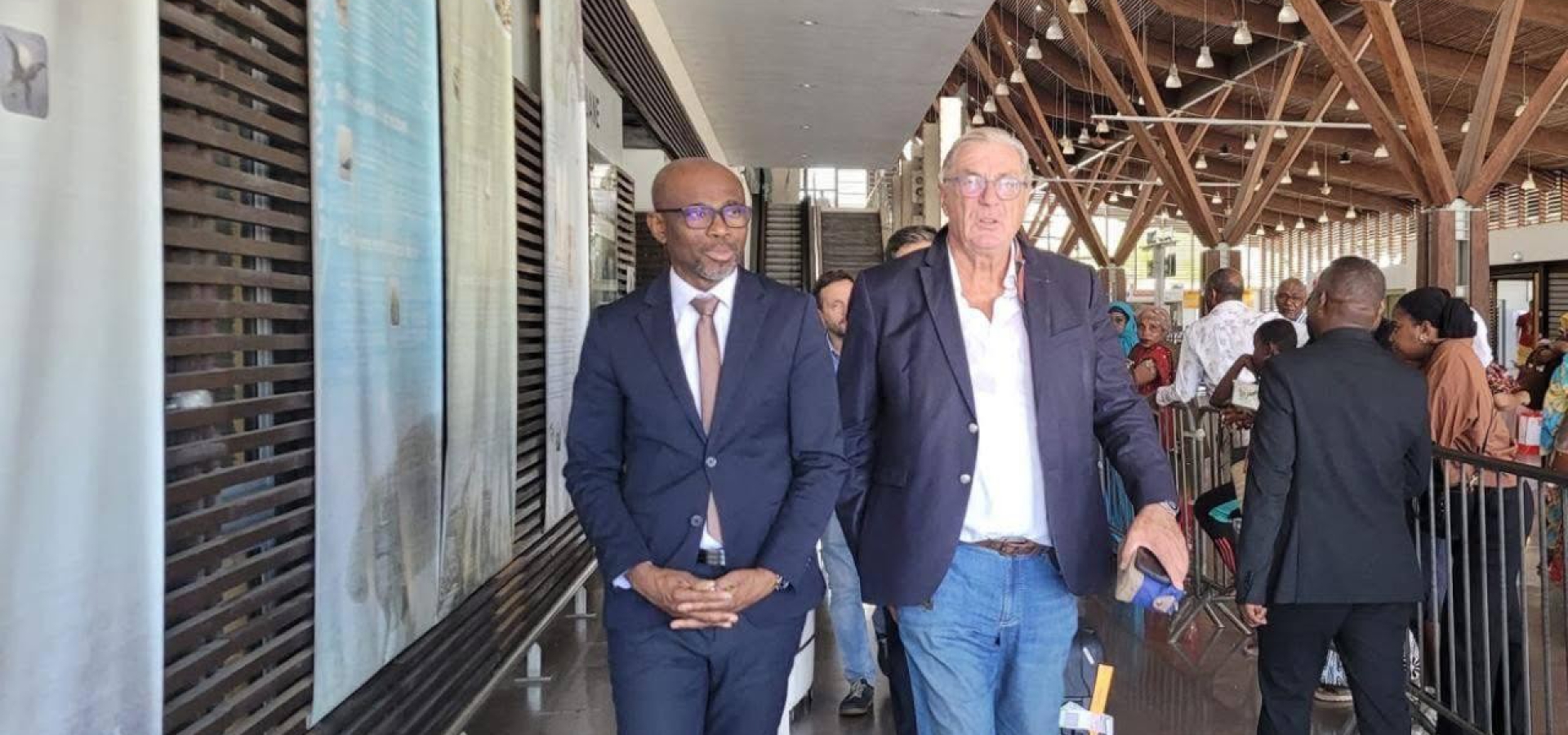 François Sauvadet en visite officielle à Mayotte : un échange riche entre territoires