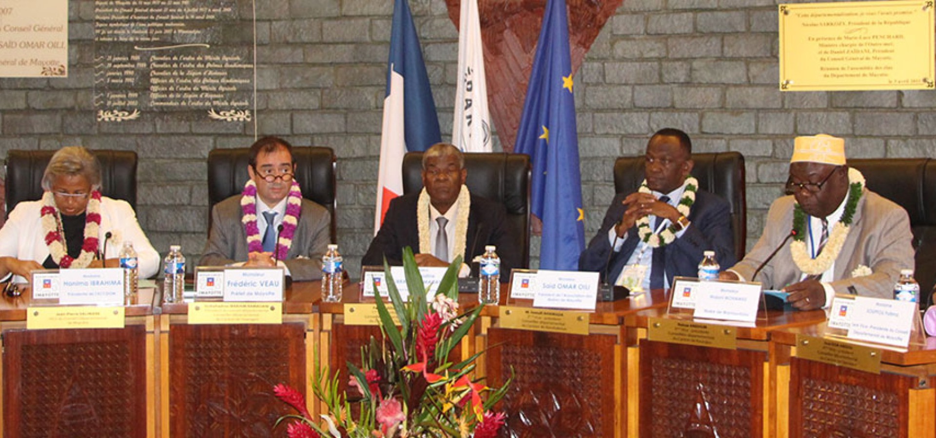 Top départ du 25ème congrès de l’ACCD’OM qui se tient à  Mayotte du 17 au 20 octobre