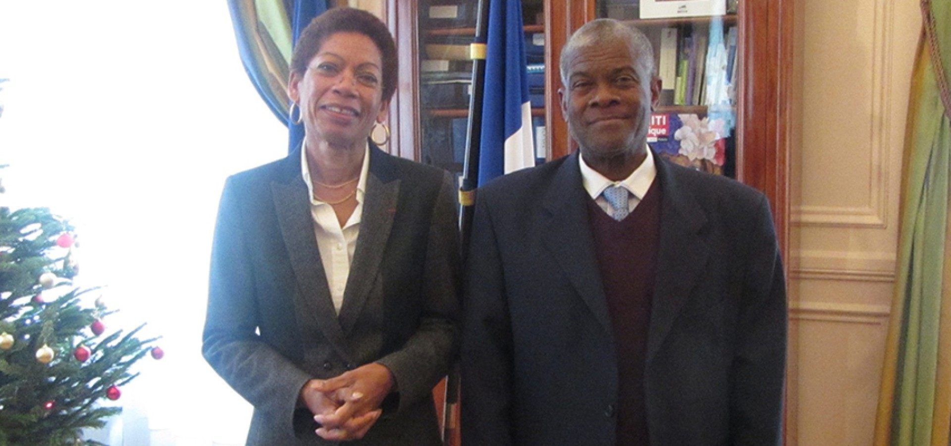 Le président Soibahadine IBRAHIM RAMADANI en mission à Paris