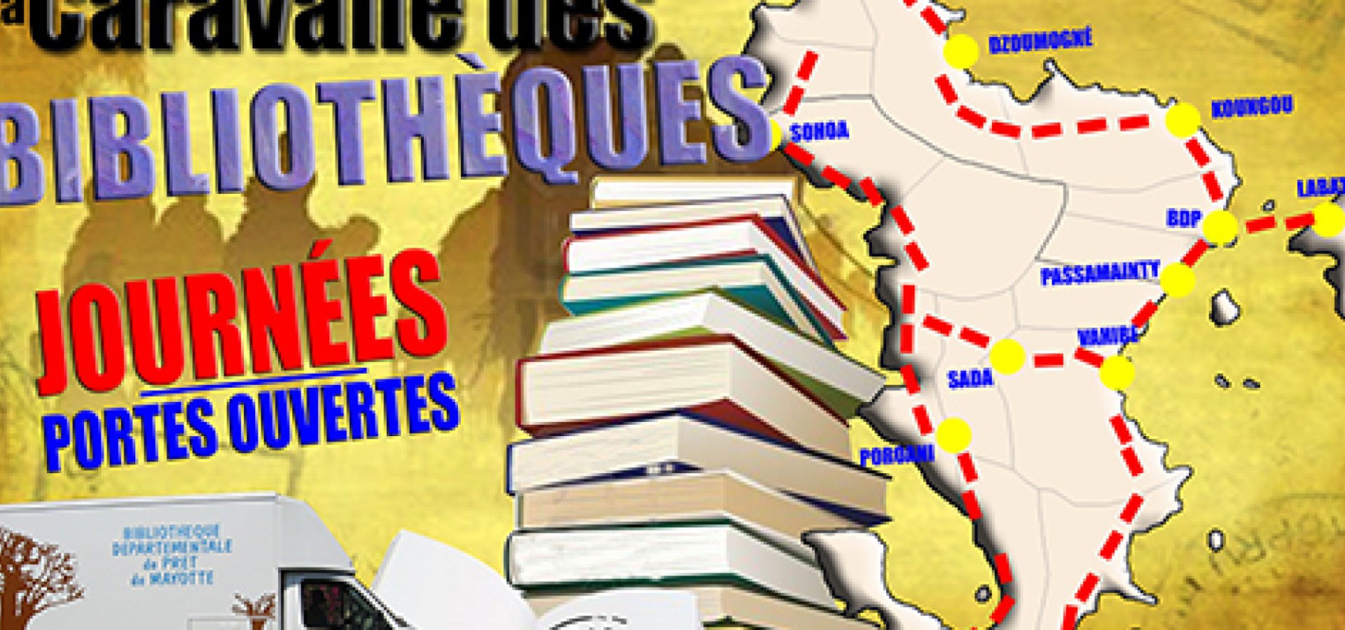 La Caravane des  bibliothèques : du 8  au 20 octobre