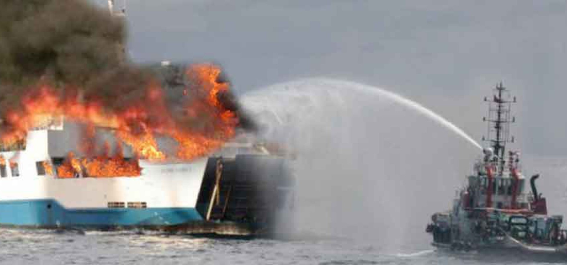 Simulation de crise : feu sur la barge