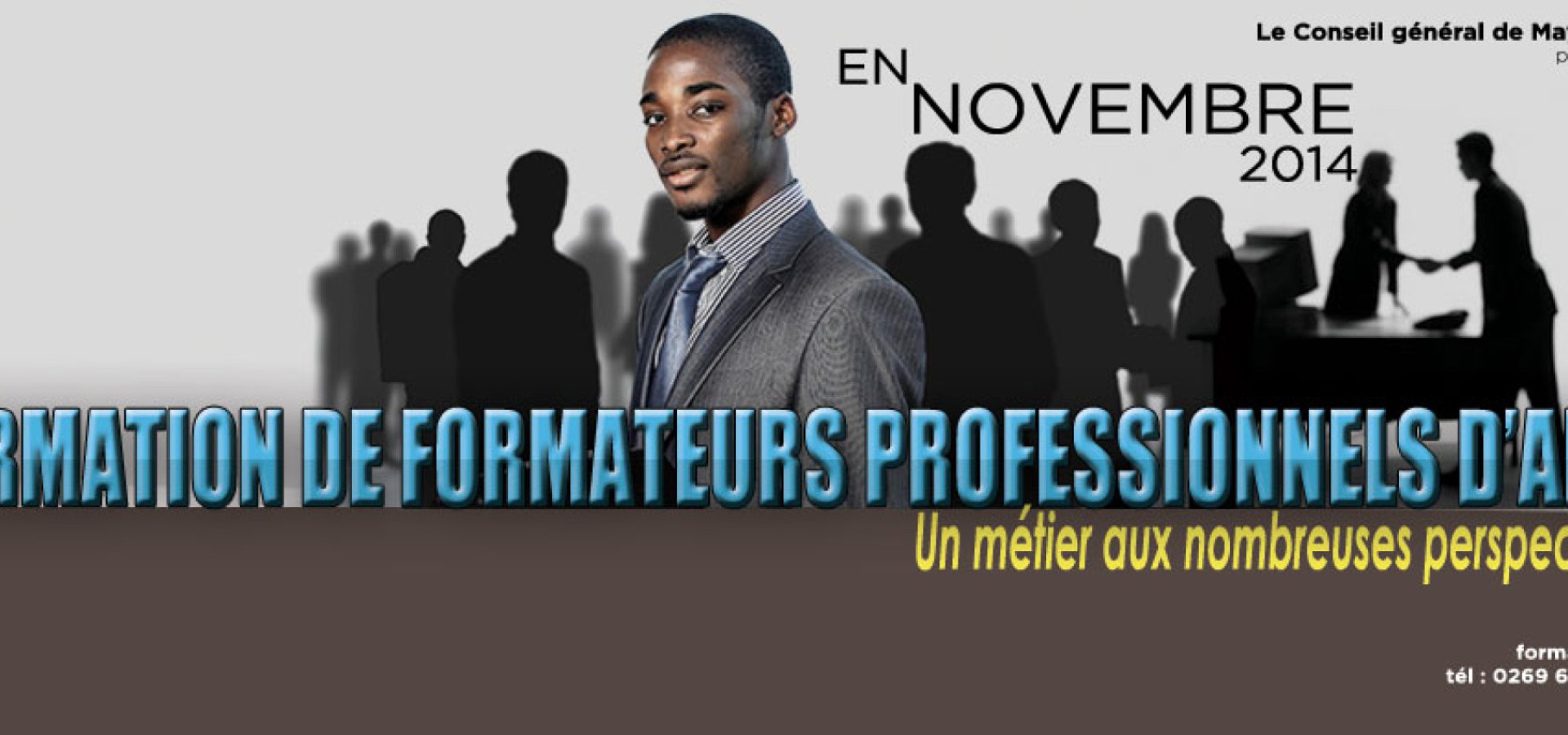 Devenez formateur professionnel d’adultes avec le Conseil départemental