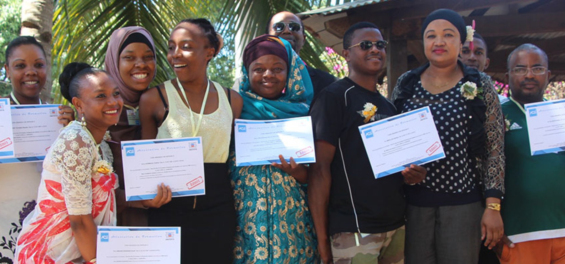 Remise de diplôme à quinze lauréats au centre de formation ACE