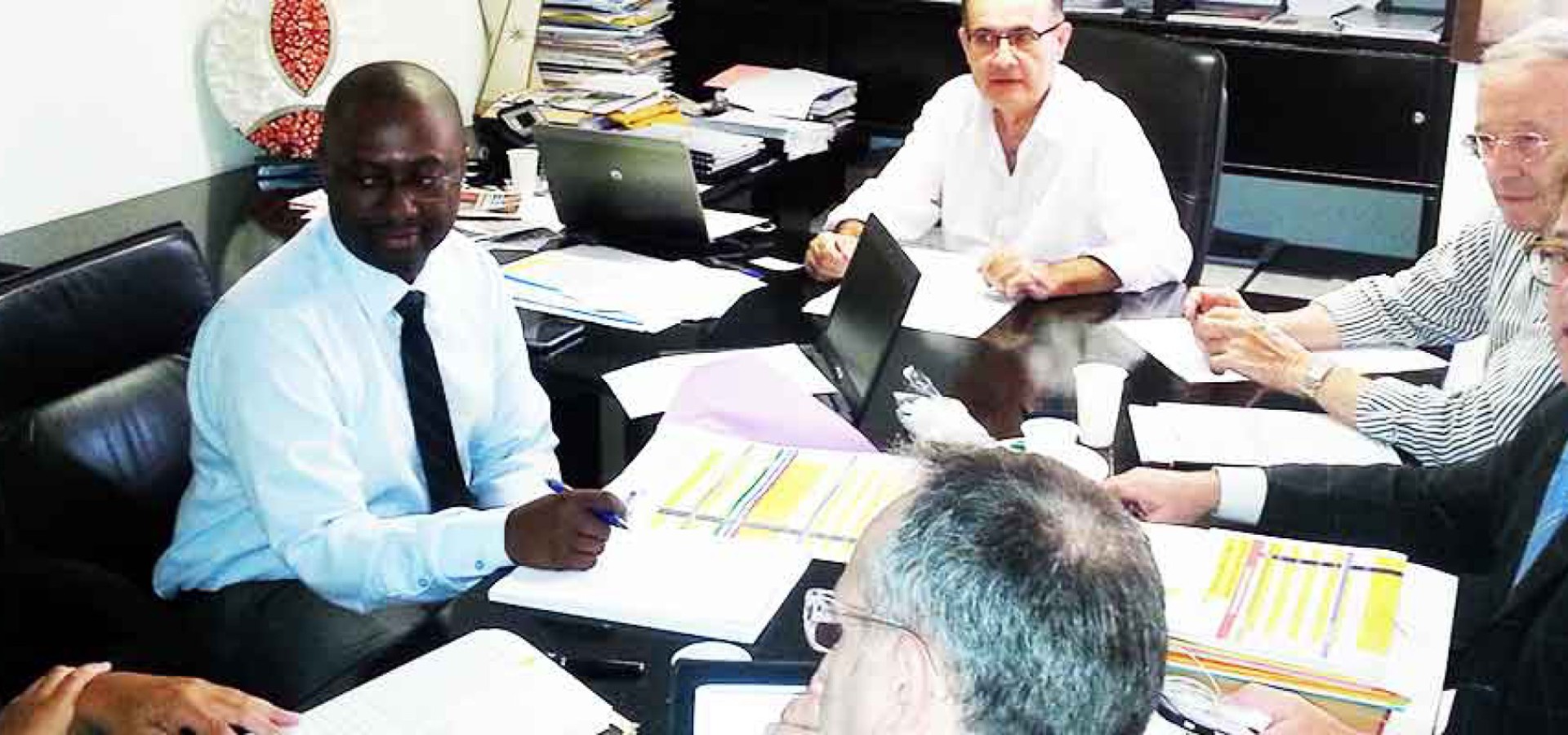 Le directeur du Cnam Mayotte à la rencontre de l’administrateur du Cnam