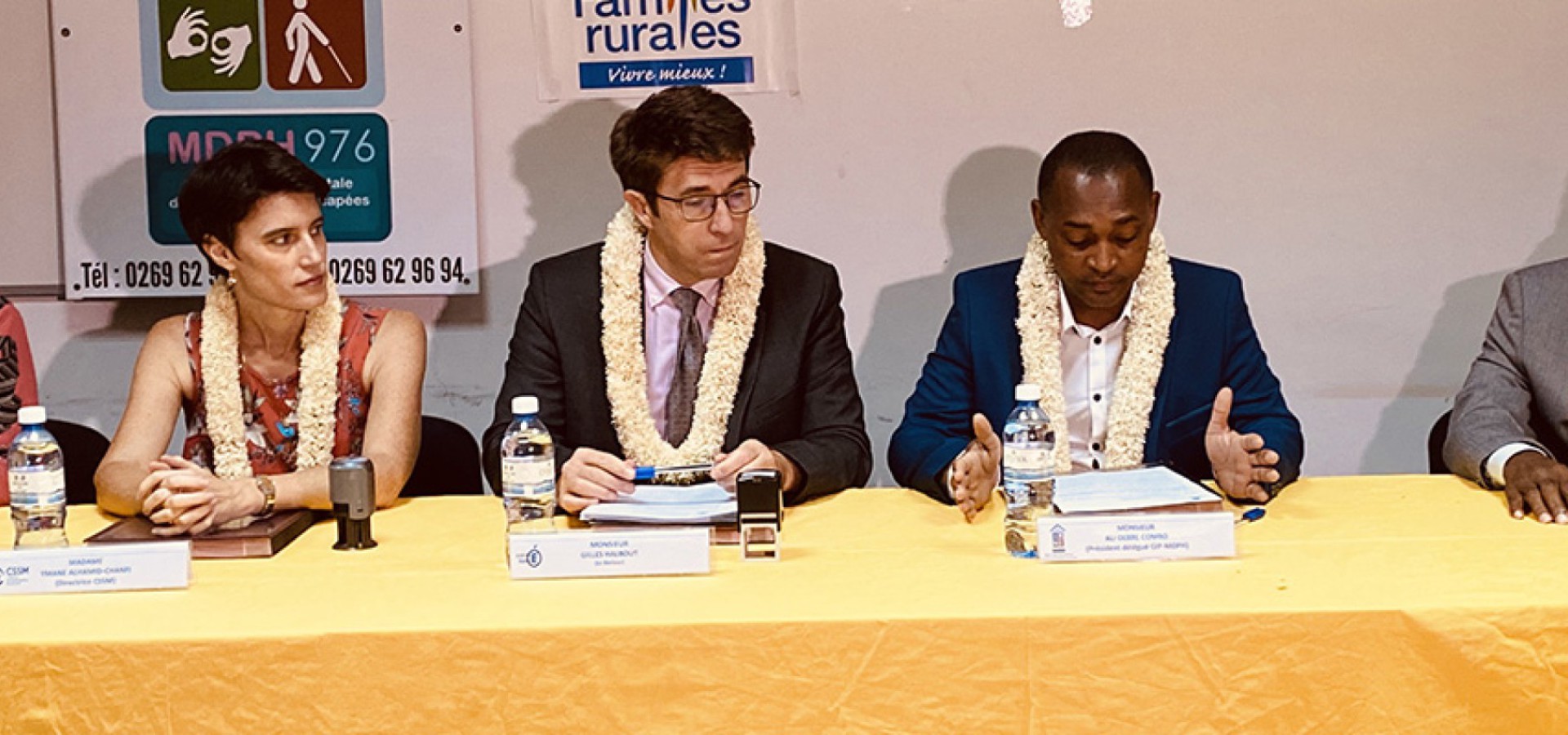 Cérémonie de signature de la convention DITEP