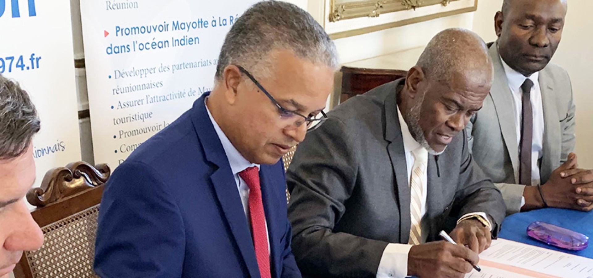 Mayotte et La Réunion unissent leurs  efforts en matière d’action sociale