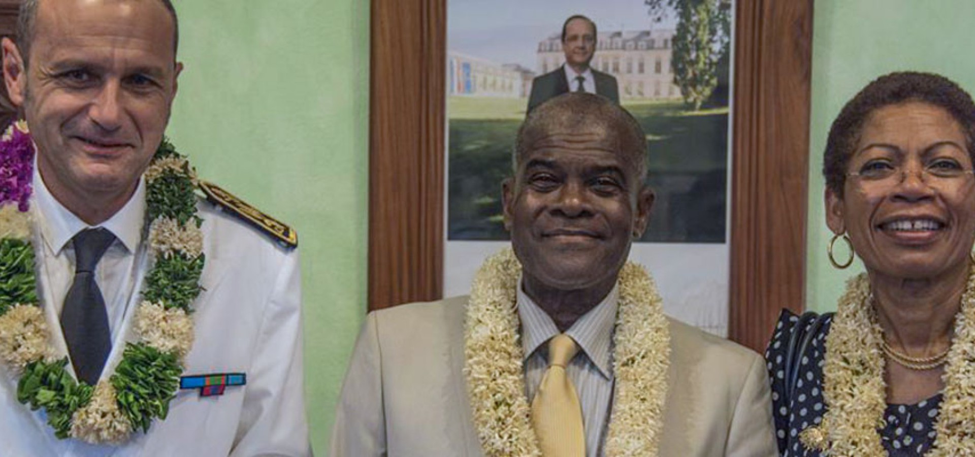 Visite à Mayotte de la ministre des Outre-mer George Pau-Langevin