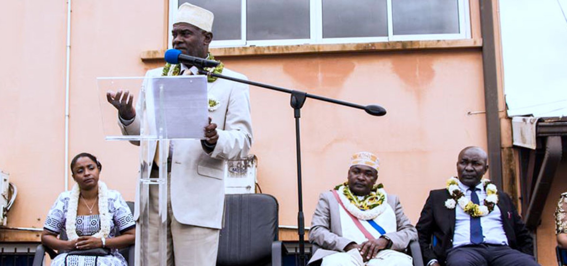 Le Président Soibahadine IBRAHIM RAMADANI à l’écoute de Chiconi