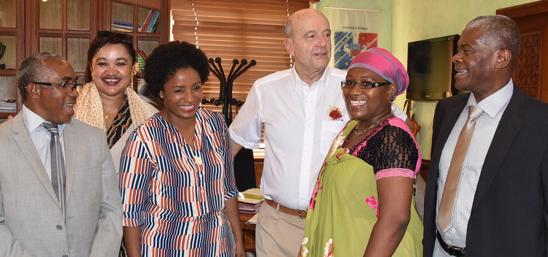 Alain Juppé au cœur des réalités Mahoraises