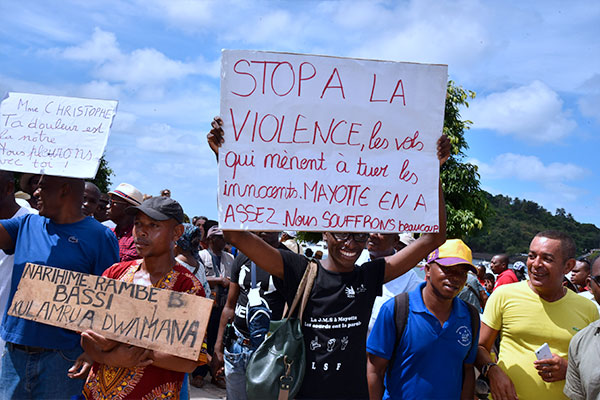 « Journée Mayotte morte»