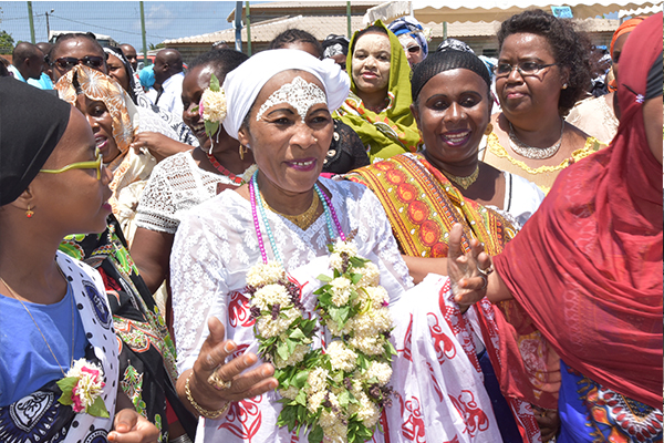 Mme Moussa Harouna Taambati, chevalier de l’ordre  national du mérite