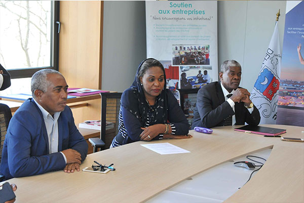 Signature  de convention cadre de partenariat entre le Département, l’Adim et Business France