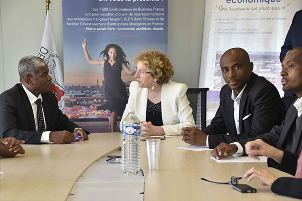 Signature  de convention cadre de partenariat entre le Département, l’Adim et Business France