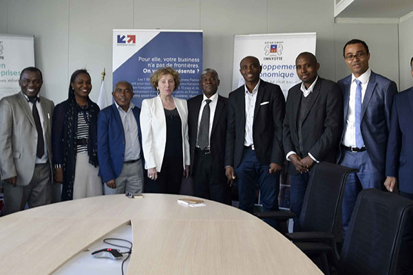 Signature  de convention cadre de partenariat entre le Département, l’Adim et Business France