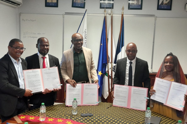 Signature de conventions entre le CD, Acoua et M’tsamboro