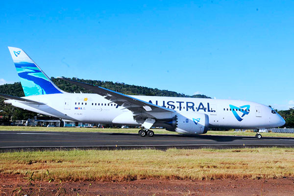 Soirée inaugurale de la ligne directe Dzaoudzi-Paris assurée par le Boeing 787-800