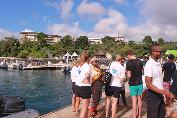 Rencontre entre le Parc naturel marin et les élus de Mayotte