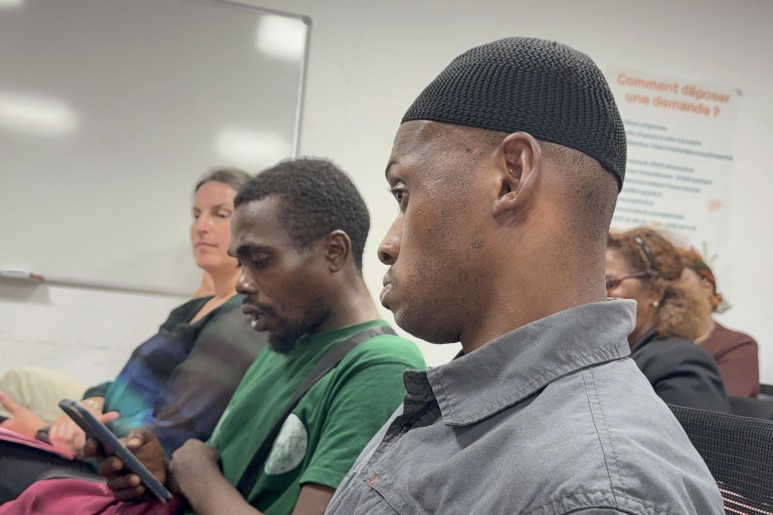 Visite de Charlotte Parmentier-Lecocq