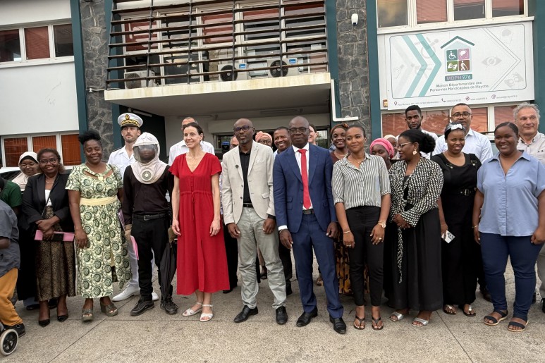 Visite de Charlotte Parmentier-Lecocq